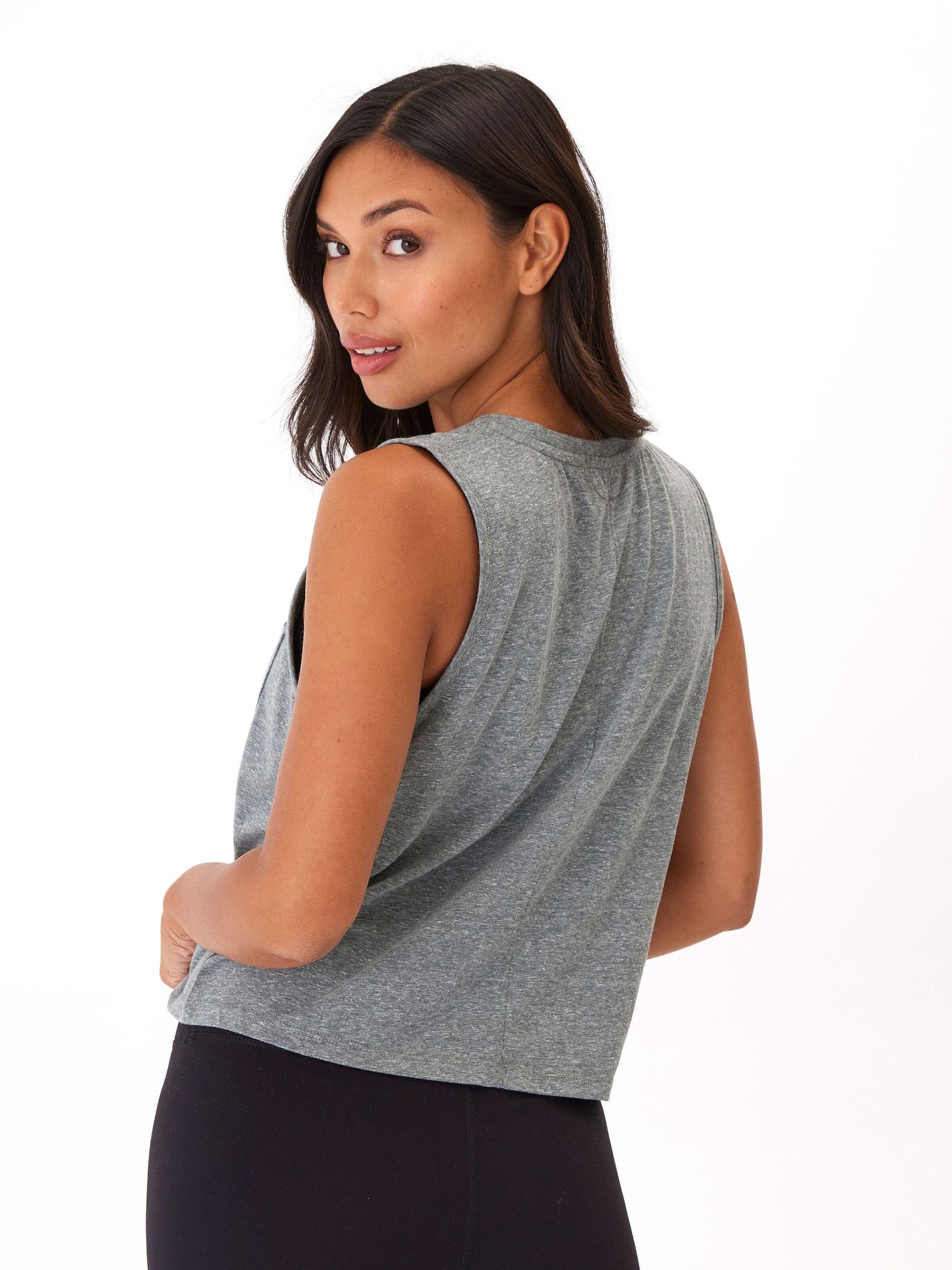 Hera Triblend Jersey V-Neck Tank