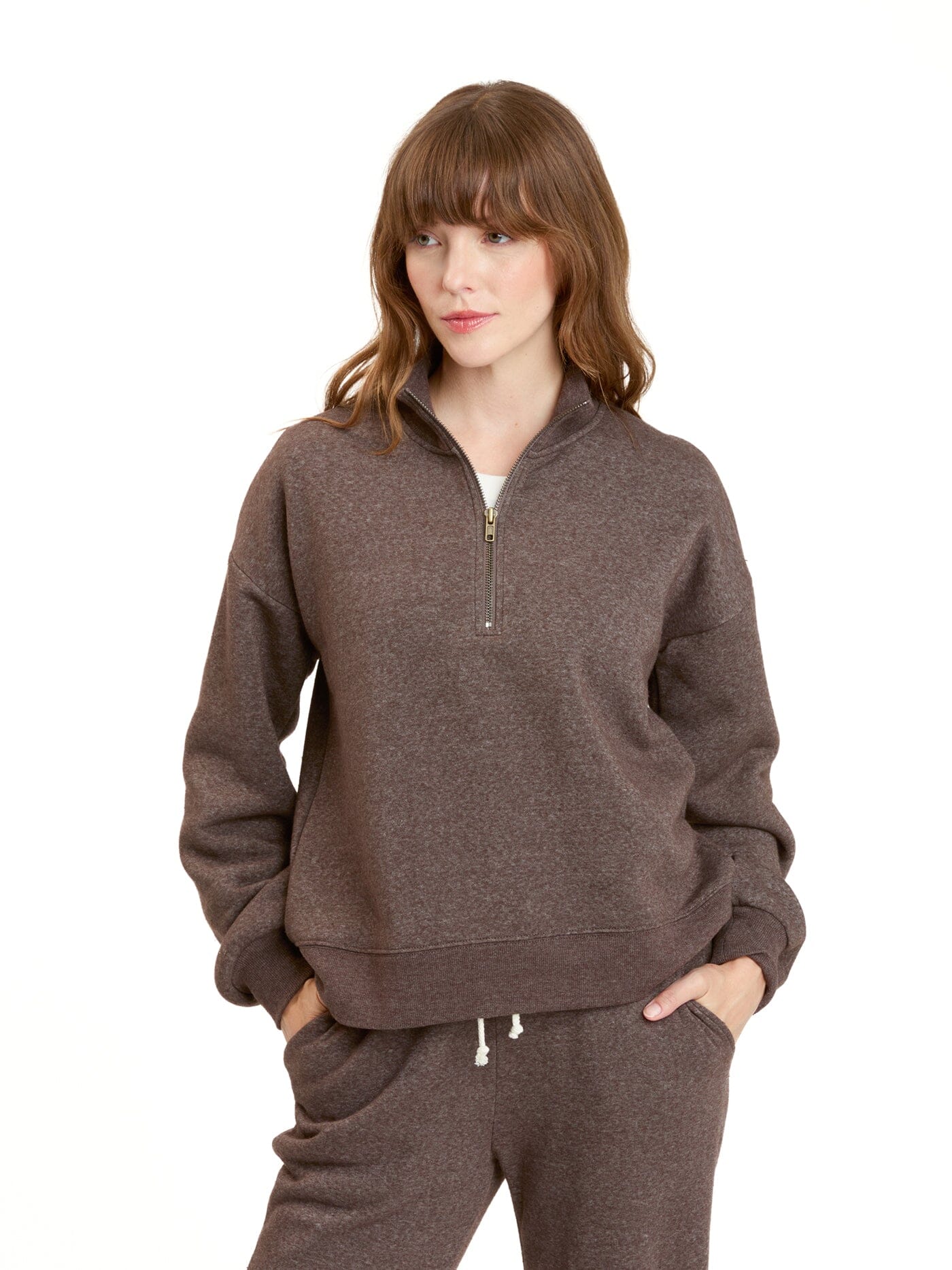 Constance Tribend Fleece Half Zip Pullover