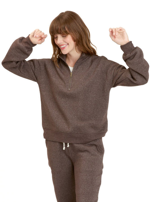 Constance Tribend Fleece Half Zip Pullover