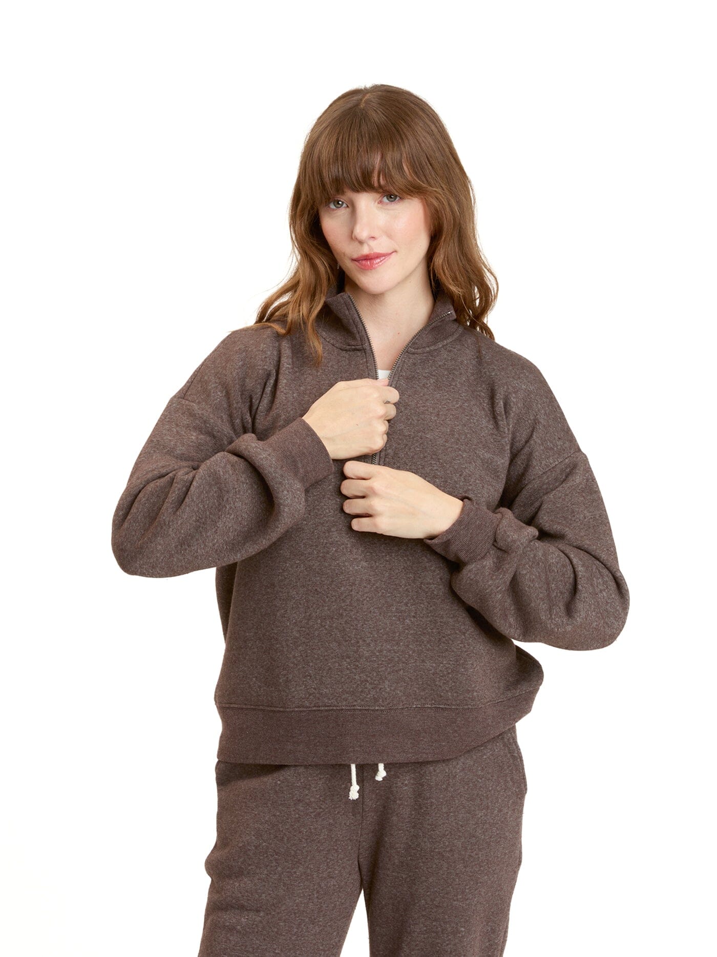 Constance Tribend Fleece Half Zip Pullover